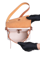 HERMÈS HERBAG ZIP RETOURNE 20 ECRU/BEIGE/FAUVE