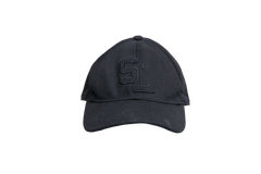 YSL BASEBALL CAP LOGO PATCH BLACK