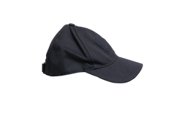 YSL BASEBALL CAP LOGO PATCH BLACK
