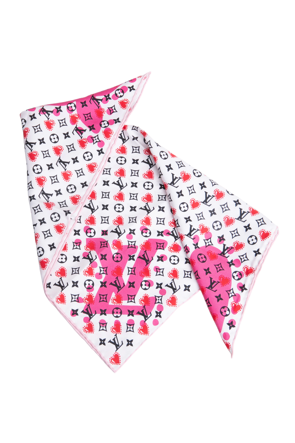 LV CARRÉ SILK I LV U SQUARE 45 CM