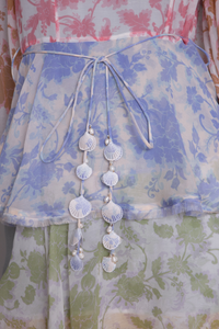ZIMMERMANN DRESS MIDI TIERED MEANSGETTING FLOUNCE