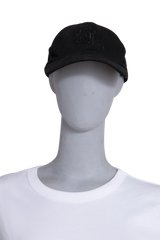YSL BASEBALL CAP LOGO PATCH BLACK