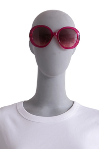 GUCCI ROUND GG ACETATE PINK