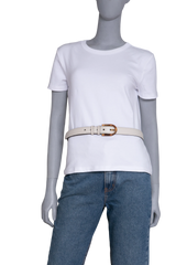 GUCCI CINTO BAMBOO OFF WHITE