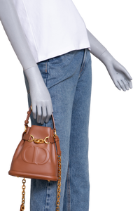 DIOR C'ESTDIOR GOLDEN SADDLE CAMEL