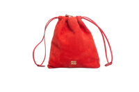 MIU MIU SUEDE POUCH RED