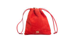 MIU MIU SUEDE POUCH RED
