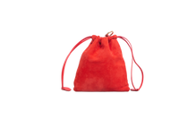 MIU MIU SUEDE POUCH RED