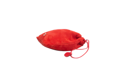 MIU MIU SUEDE POUCH RED
