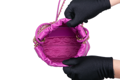 CHANEL 22 MINI MAGENTA HOBO