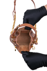 DIOR C'ESTDIOR GOLDEN SADDLE CAMEL