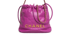 CHANEL 22 MINI MAGENTA HOBO