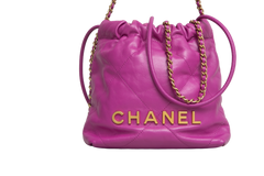 CHANEL 22 MINI MAGENTA HOBO