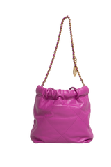 CHANEL 22 MINI MAGENTA HOBO