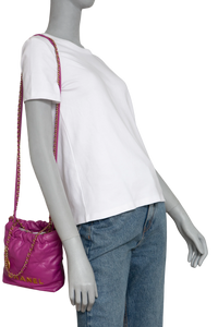 CHANEL 22 MINI MAGENTA HOBO