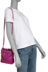 CHANEL 22 MINI MAGENTA HOBO