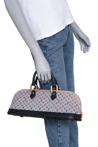 LV ALMA HORIZONTAL MINI LIN KHAKI