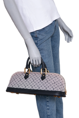 LV ALMA HORIZONTAL MINI LIN KHAKI