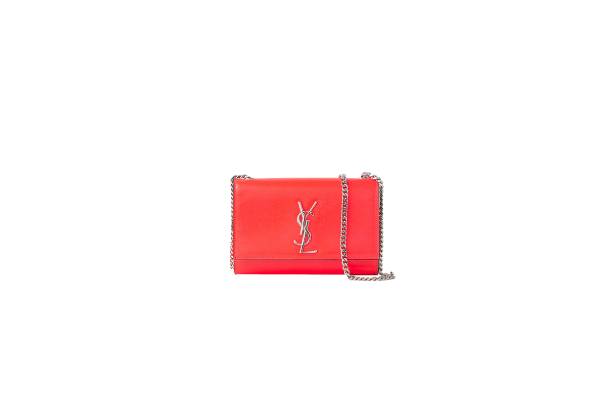 YSL KATE CHAIN GRAIN DE POUDRE NEON PINK