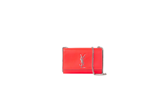 YSL KATE CHAIN GRAIN DE POUDRE NEON PINK