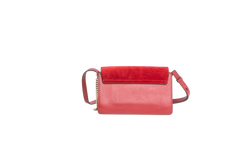 CHLOE FAYE SMALL SUEDE SIENNA RED