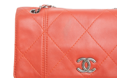 CHANEL TOUCH FLAP QUILTED LARGE DARK OCHRE