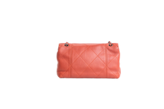CHANEL TOUCH FLAP QUILTED LARGE DARK OCHRE