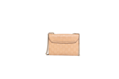 GUCCI MINI EMILY GUCCISSIMA CHAIN BEIGE