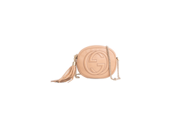 GUCCI MINI SOHO DISCO ROUND BEIGE