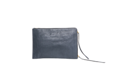BALENCIAGA CLUTCH EDGE MOTOCROSS NAVY
