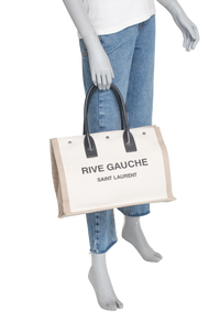 YSL RIVE GAUCHE SMALL LINEN CANVAS