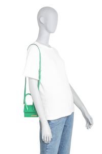 JACQUEMUS LE CHIQUITO MOYEN MINI GREEN
