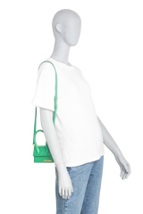 JACQUEMUS LE CHIQUITO MOYEN MINI GREEN