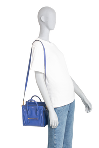 CELINE LUGGAGE NANO ROYAL BLUE