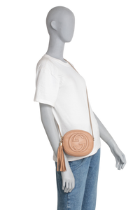 GUCCI MINI SOHO DISCO ROUND BEIGE
