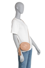 GUCCI MINI SOHO DISCO ROUND BEIGE