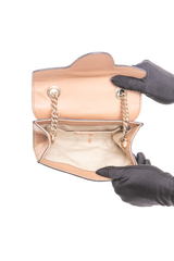 GUCCI MINI EMILY GUCCISSIMA CHAIN BEIGE