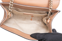 GUCCI MINI EMILY GUCCISSIMA CHAIN BEIGE