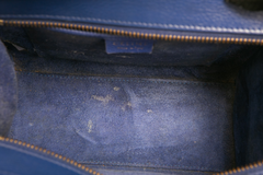 CELINE LUGGAGE NANO ROYAL BLUE