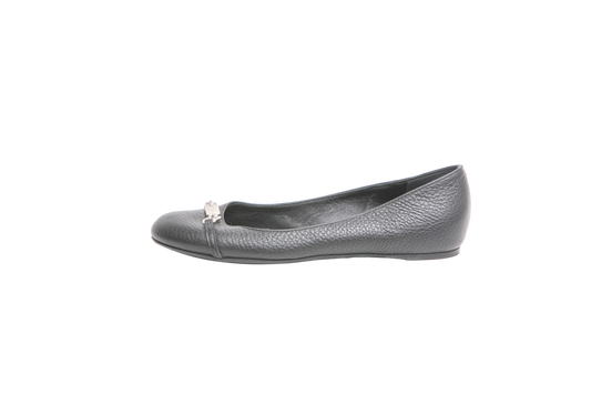 GUCCI SAPATILHA BALLET FLAT BLACK - 36 BR