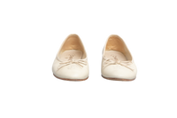 CHANEL SAPATILHA BALLET GRAIN OFF WHITE - 37 1/2 BR