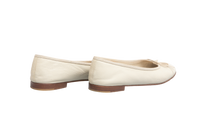 CHANEL SAPATILHA BALLET GRAIN OFF WHITE - 37 1/2 BR
