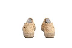 CHANEL ESPADRILLE SCHWARZ BEIGE - 36 BR