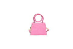 JACQUEMUS LE NOEUD PINK SUEDE