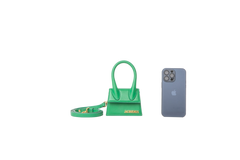 JACQUEMUS LE CHIQUITO MOYEN MINI GREEN