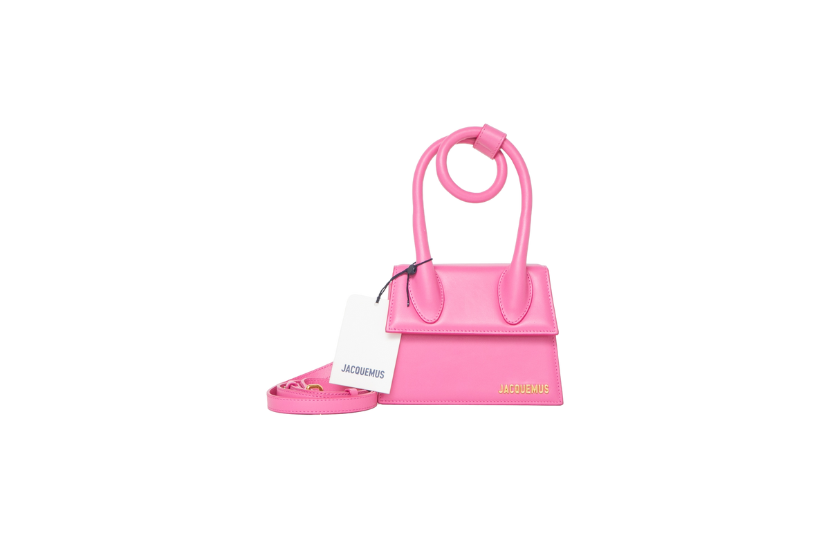 JACQUEMUS LE CHIQUITO NOEUD PINK