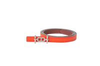 HERMES CINTO ANCRE SLIM AT ROUGE & RED RADIEUX REVERSIBLE