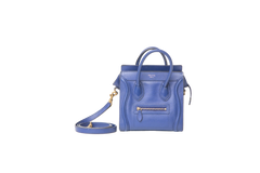 CELINE LUGGAGE NANO ROYAL BLUE
