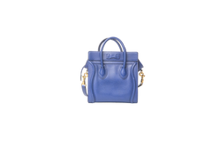 CELINE LUGGAGE NANO ROYAL BLUE