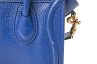 CELINE LUGGAGE NANO ROYAL BLUE